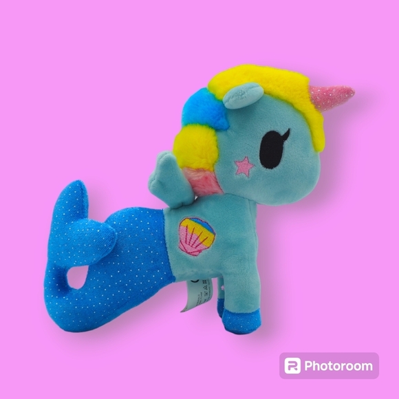 Tokidoki Neon Star Shelly Mermicorno Plush - Picture 1 of 7